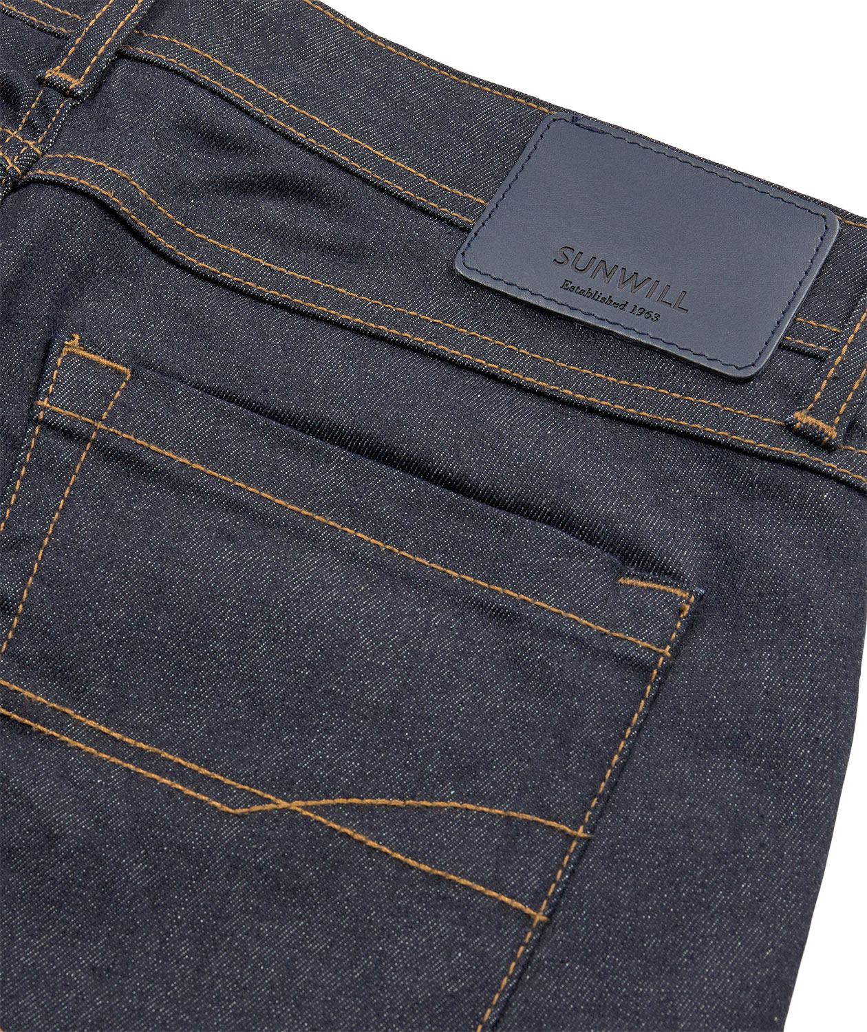 Sunwill Super Stretch Fitted Jeans, Dark blue, large image number 3