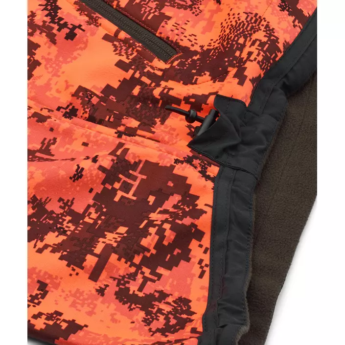 Northern Hunting Franke reversible fleece jacket, Green/Blaze Camouflage, large image number 11