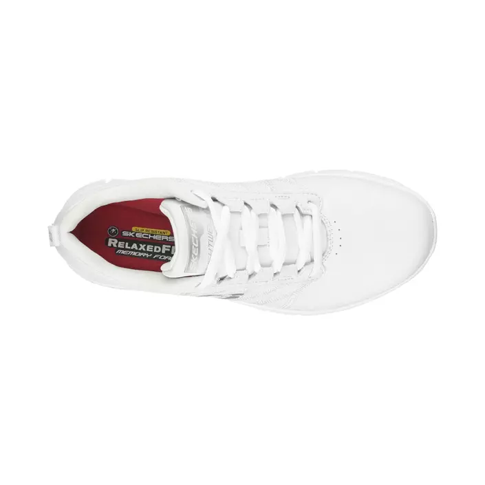 Skechers Sure Track SR Erath II women's work shoes OB, White, large image number 3