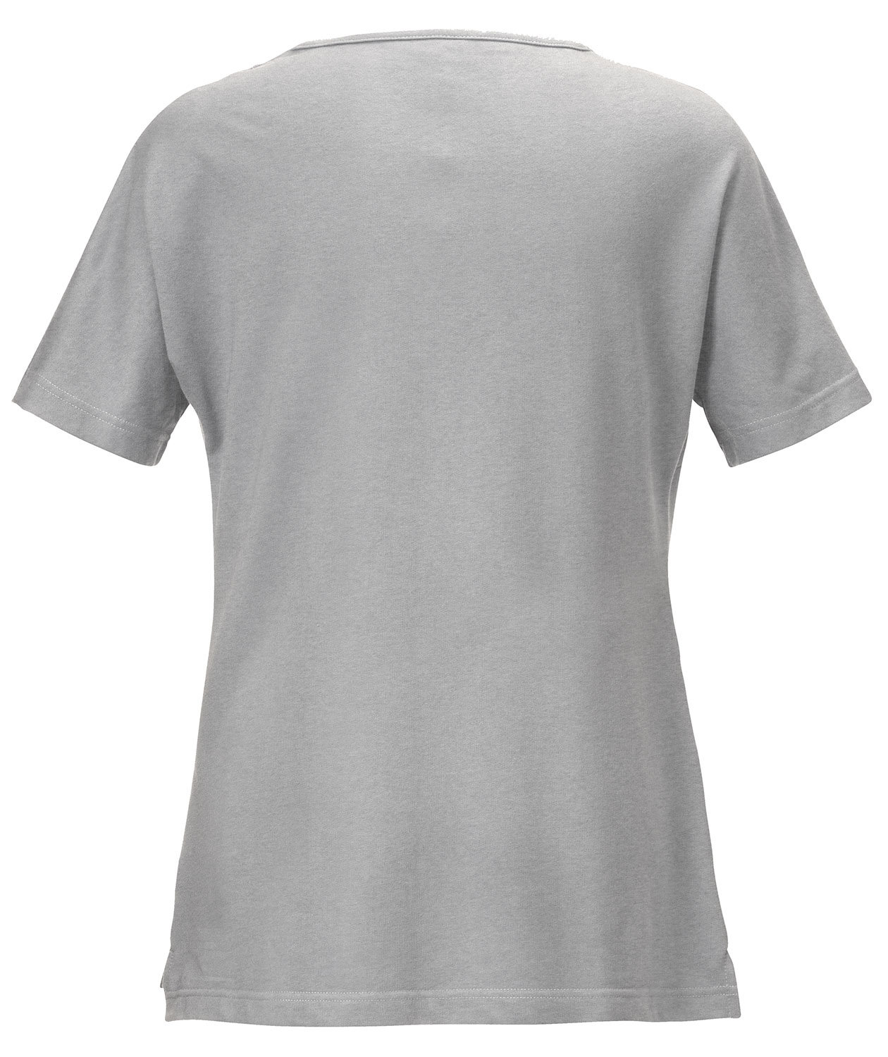 Hejco Damenkasack aus Sweatstoff, Grau Melange