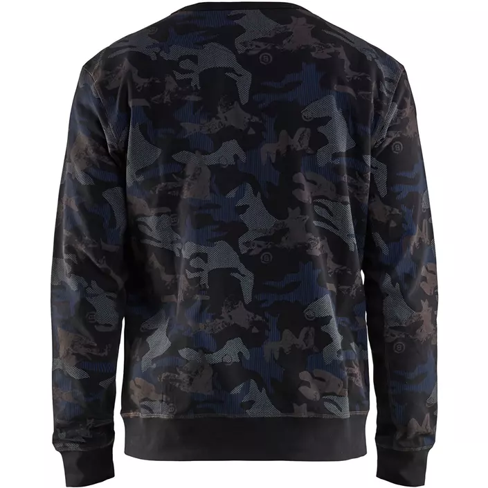 Blåkläder Limited sweatshirt, Sort/Mørkegrå, large image number 1