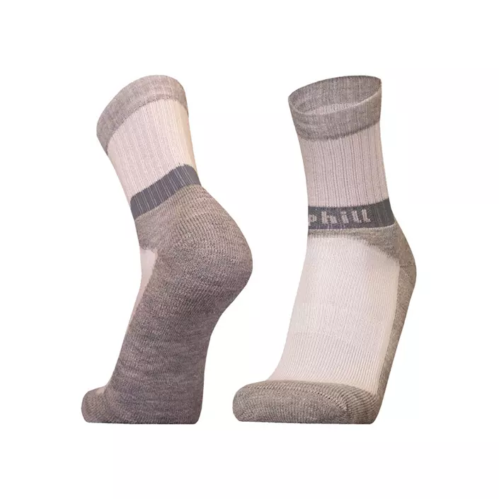 UphillSport Viita trekking socks with merino wool, Light Grey, large image number 1