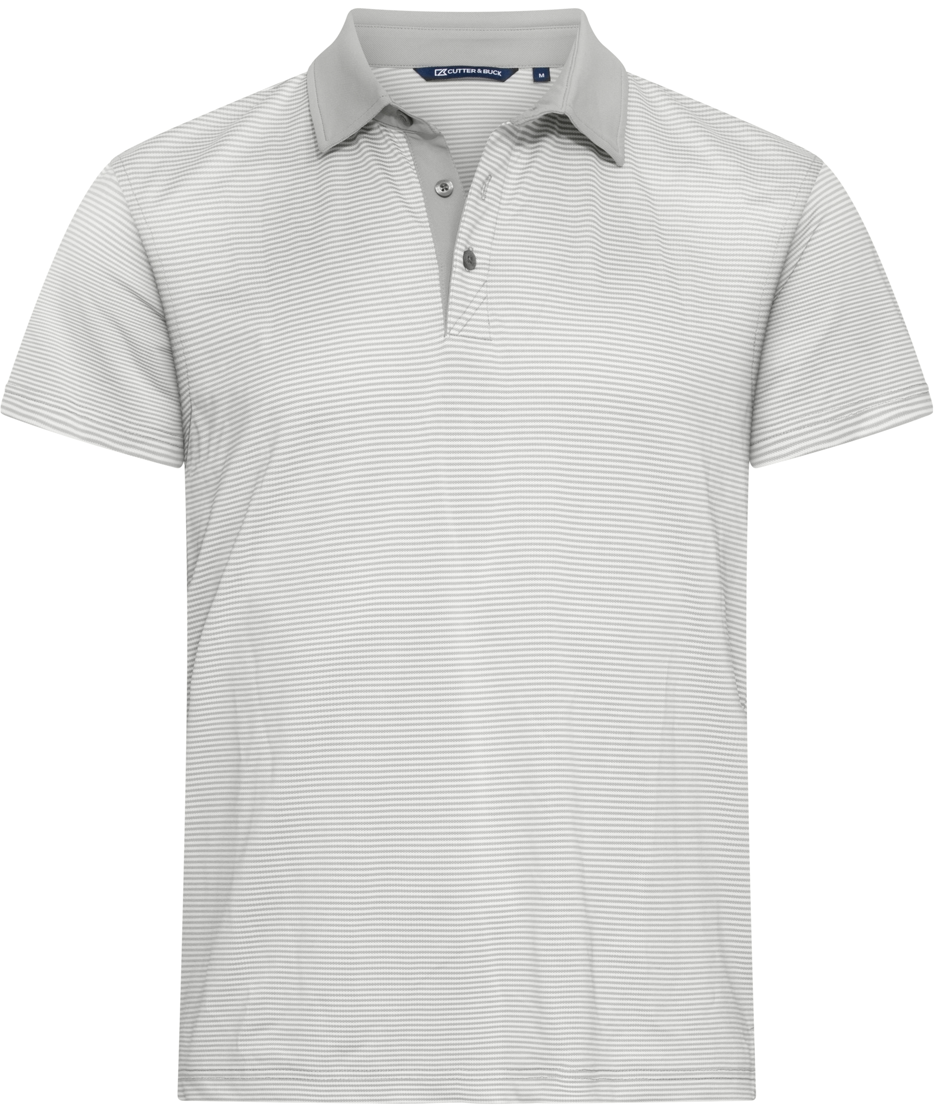 Cutter & Buck Virtue Stripes pik&eacute;tr&ouml;ja, Silver, Silver, swatch