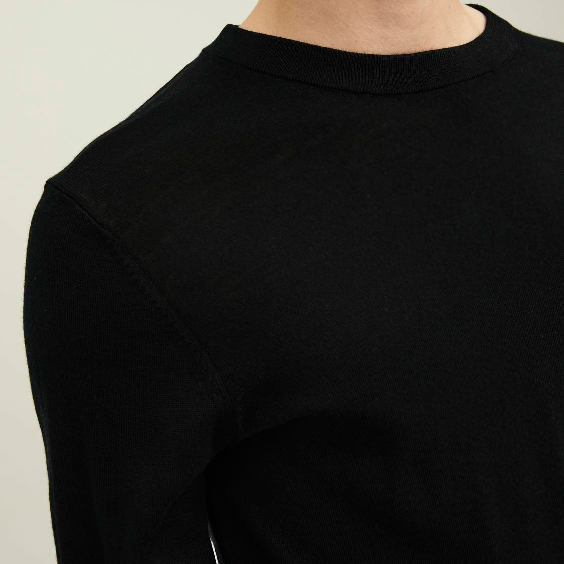 Jack & Jones Premium JPRCCMERINO knitted pullover with merino wool