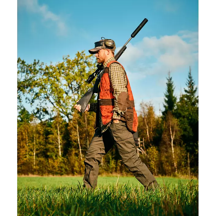 Pinewood Småland Hunters NatureSafe bukser, Moss green, large image number 3