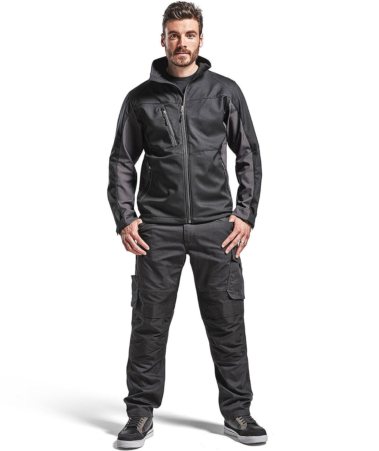 Bl&aring;kl&auml;der Unite softshell jacket, Black/Anthracite