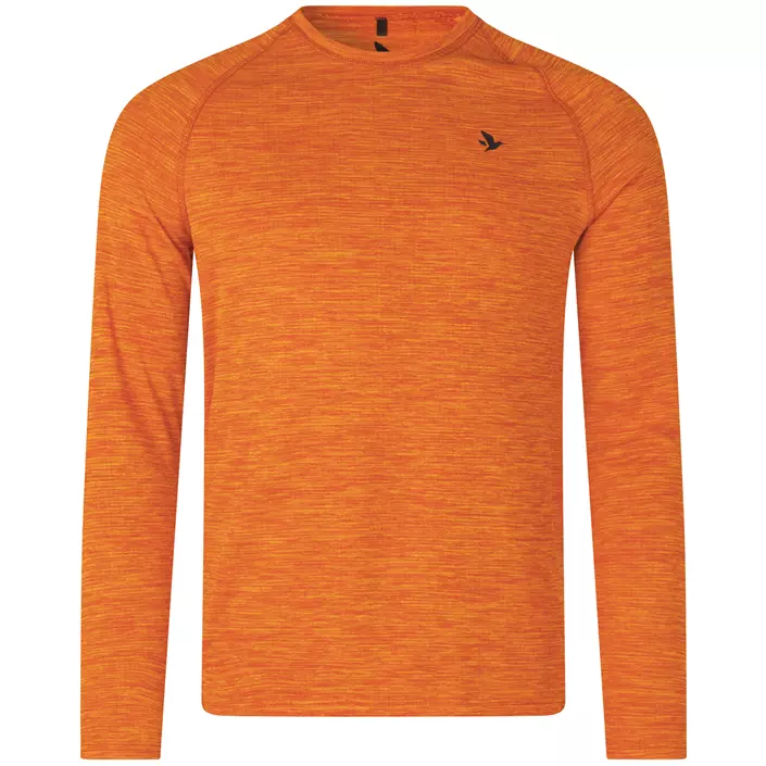 Seeland Active langærmet T-shirt, Hi-vis Orange, large image number 0