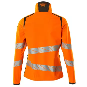 Mascot Accelerate Safe women's softshell jacket, Hi-vis Orange/Dark anthracite