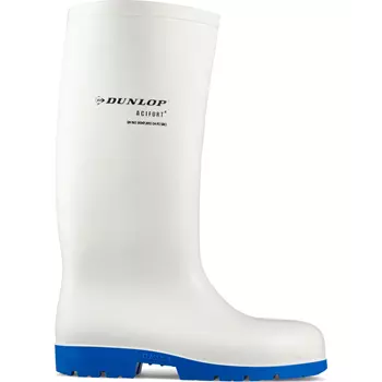 Dunlop Acifort Classic+ safety rubber boots S4, White