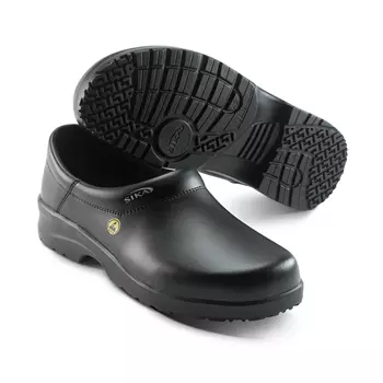 Sika Fusion clogs with heel cover O2, Black