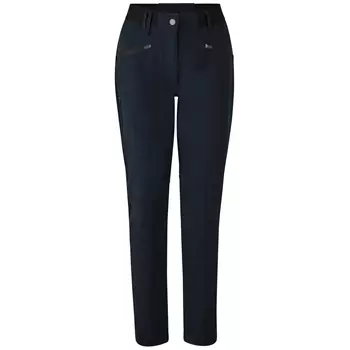 ID CORE dame stretch bukse, Navy