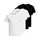 Jack & Jones JJEORGANIC 5er-Pack T-shirt, Weiß/Schwarz, Weiß/Schwarz, swatch