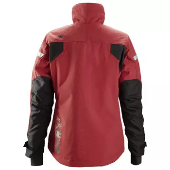 Snickers AllroundWork 37,5® women's winter jacket 1107, Red/Black