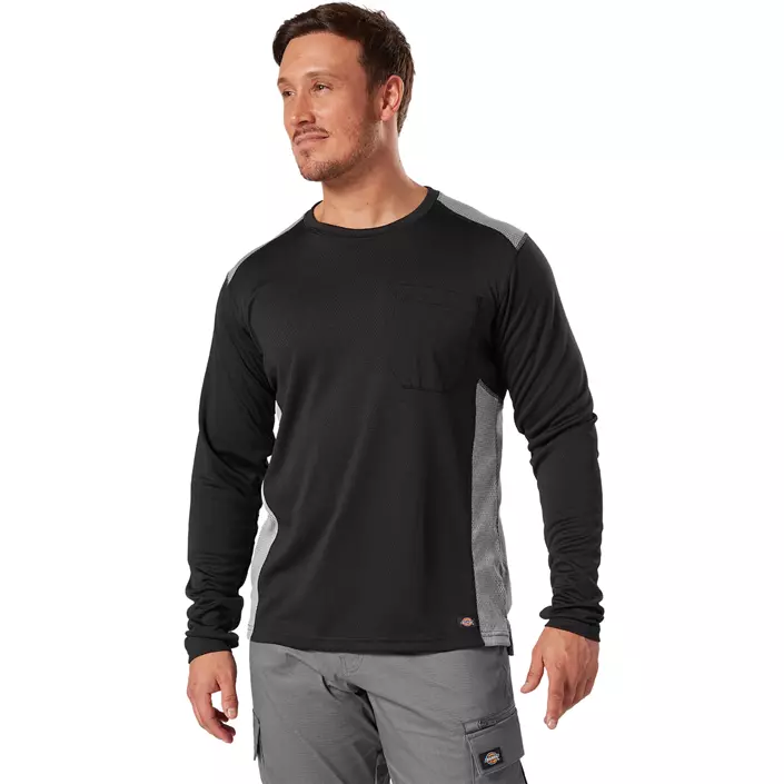 Dickies långärmad T-shirt, Black, large image number 1