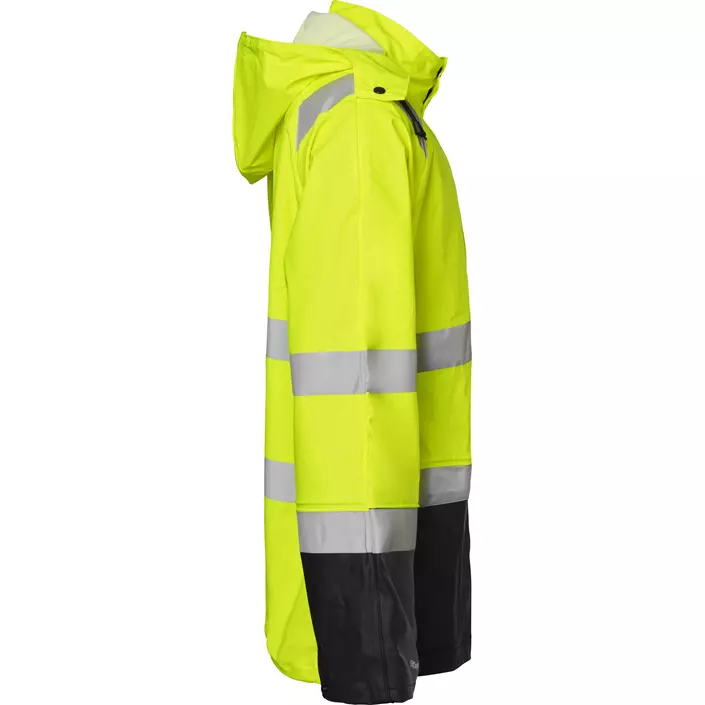 Top Swede rain jacket 180, Hi-vis Yellow/Black, large image number 2