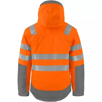 ProJob winter jacket 6422, Hi-vis orange/Grey