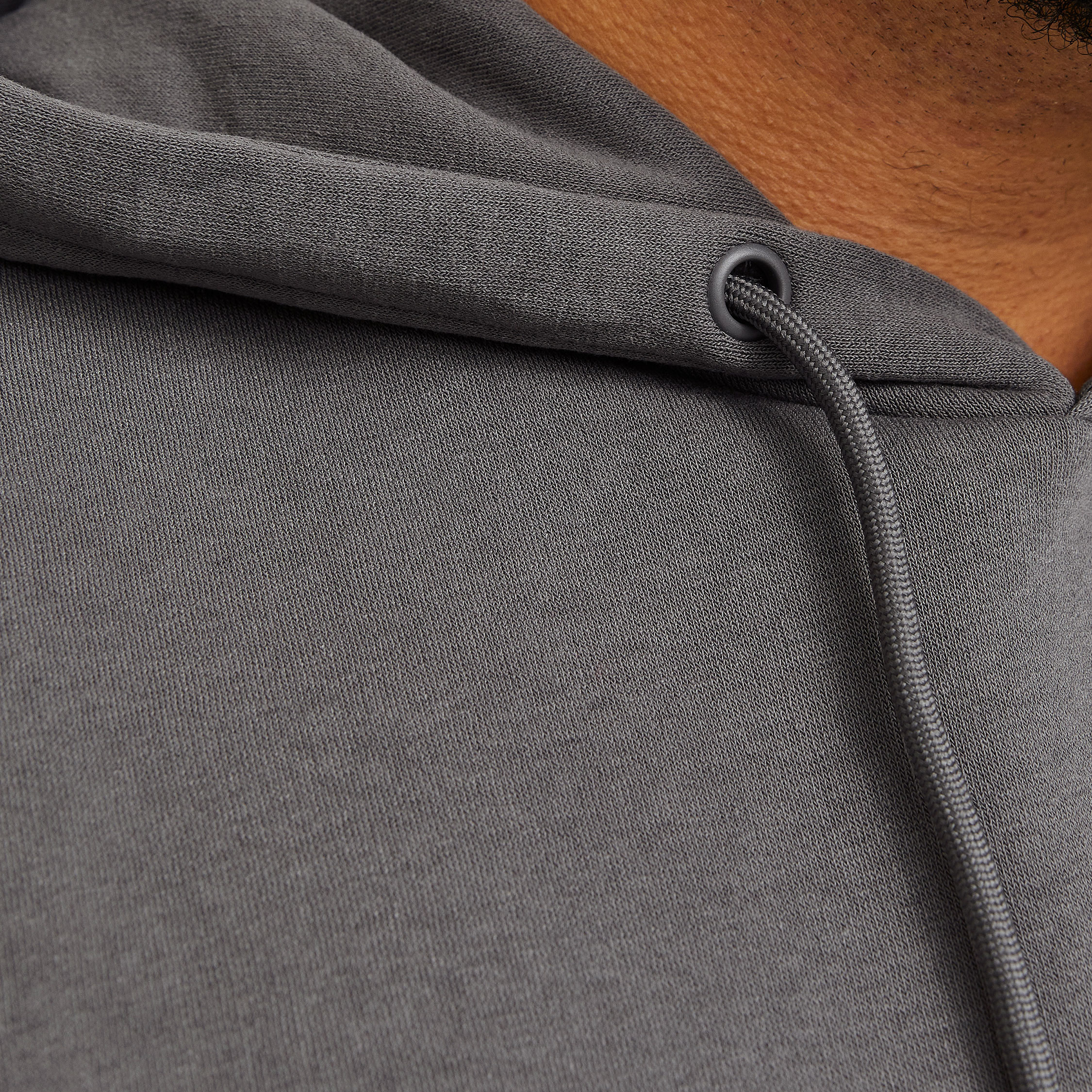 Jack & Jones Plus JJEBRADLEY hoodie, Castlerock, large image number 3