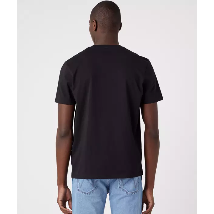 Wrangler Frame Logo T-skjorte, Black, large image number 1
