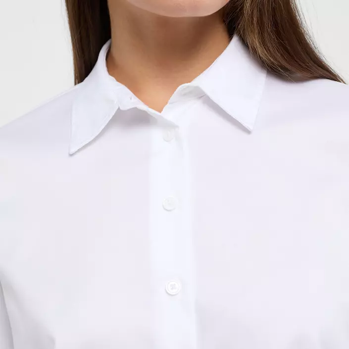 Eterna Casual Luxury Loose fit dameskjorte, Off White, large image number 3
