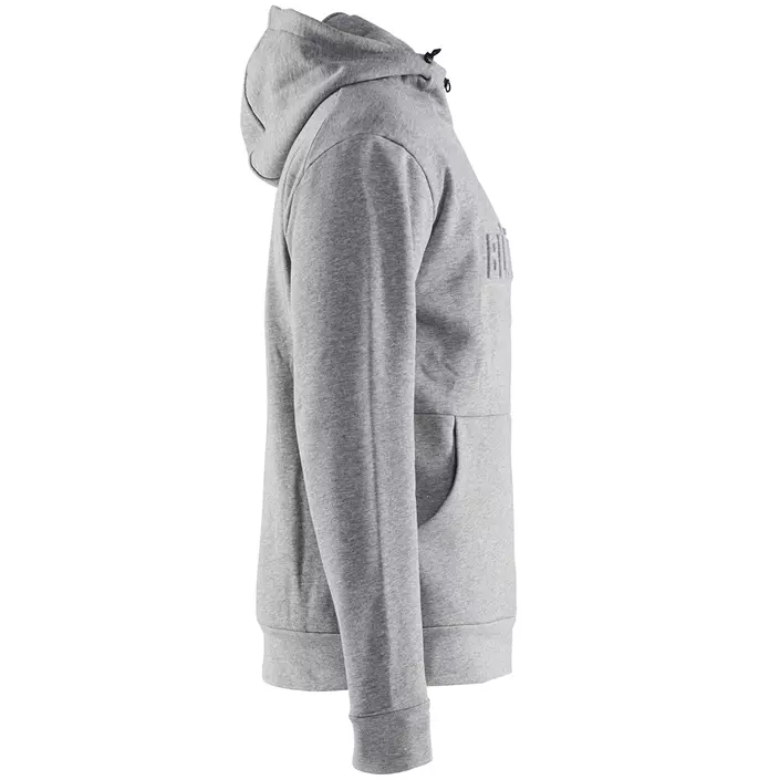 Blåkläder women's hoodie 3D, Grey Melange, large image number 3