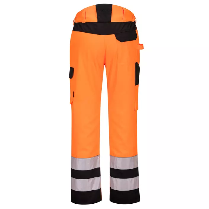Portwest PW2 service trousers, Hi-Vis Orange/Black, large image number 1