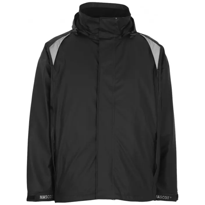 Mascot Aqua Lake rain jacket, Black, large image number 0