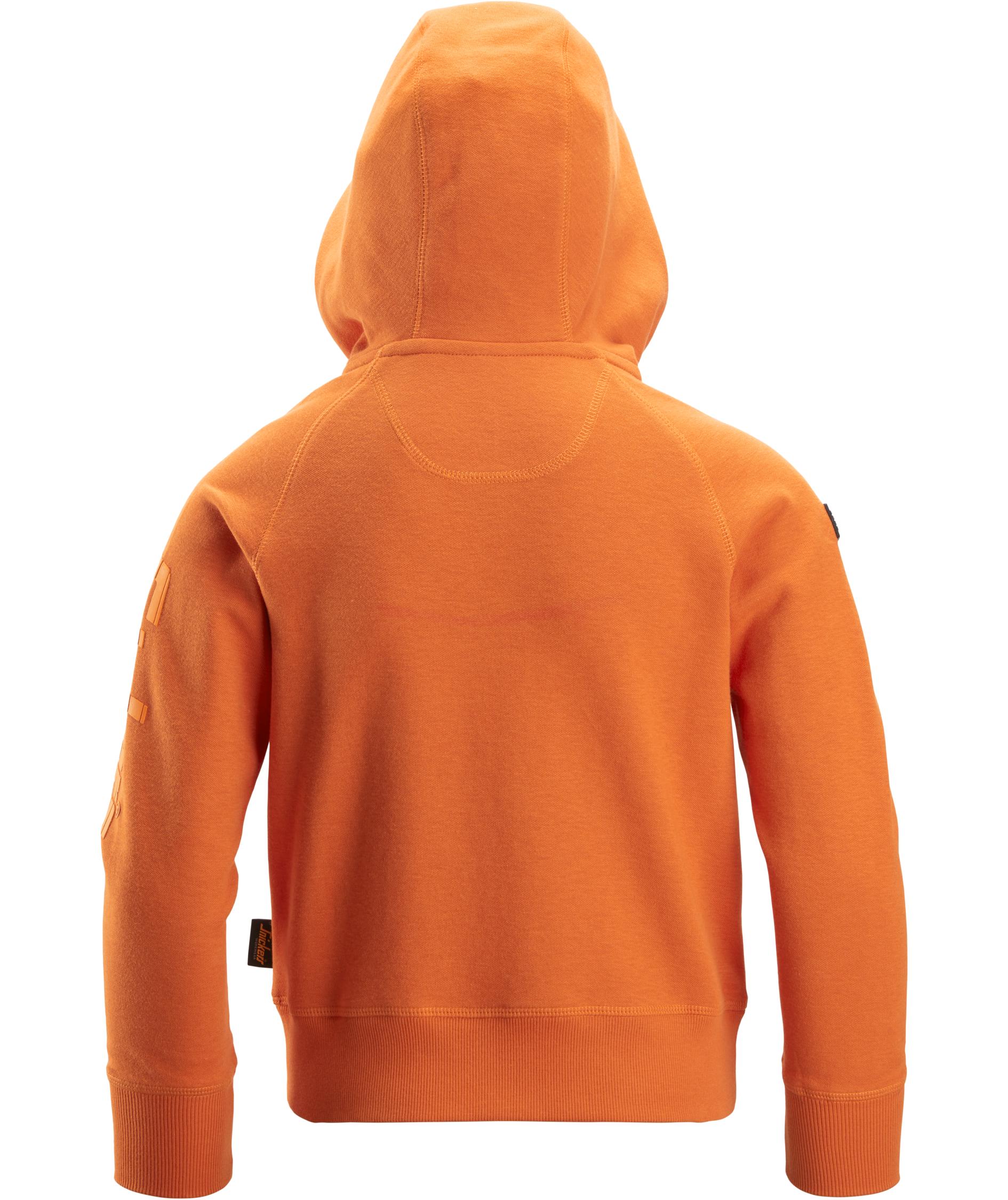Snickers hoodie 7512 till barn, Warm Orange, large image number 2
