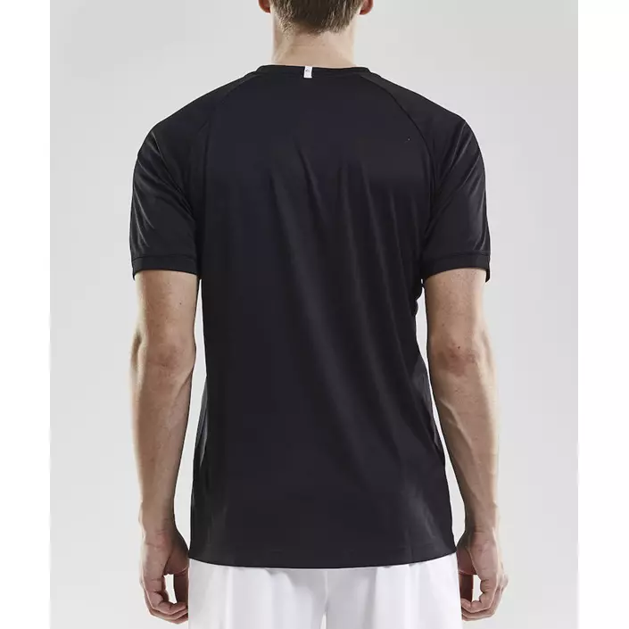 Craft Progress Graphic player shirt, Black, large image number 2