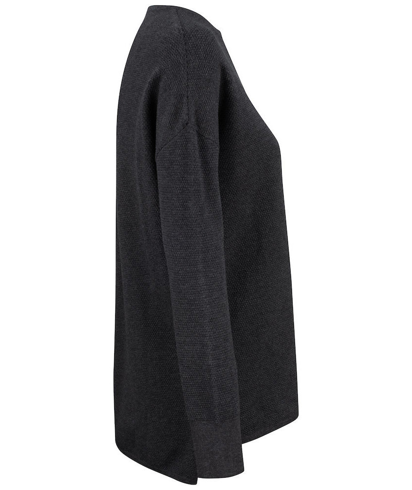 Cutter & Buck Carnation sweatshirt dam, Anthracite melange, large image number 2