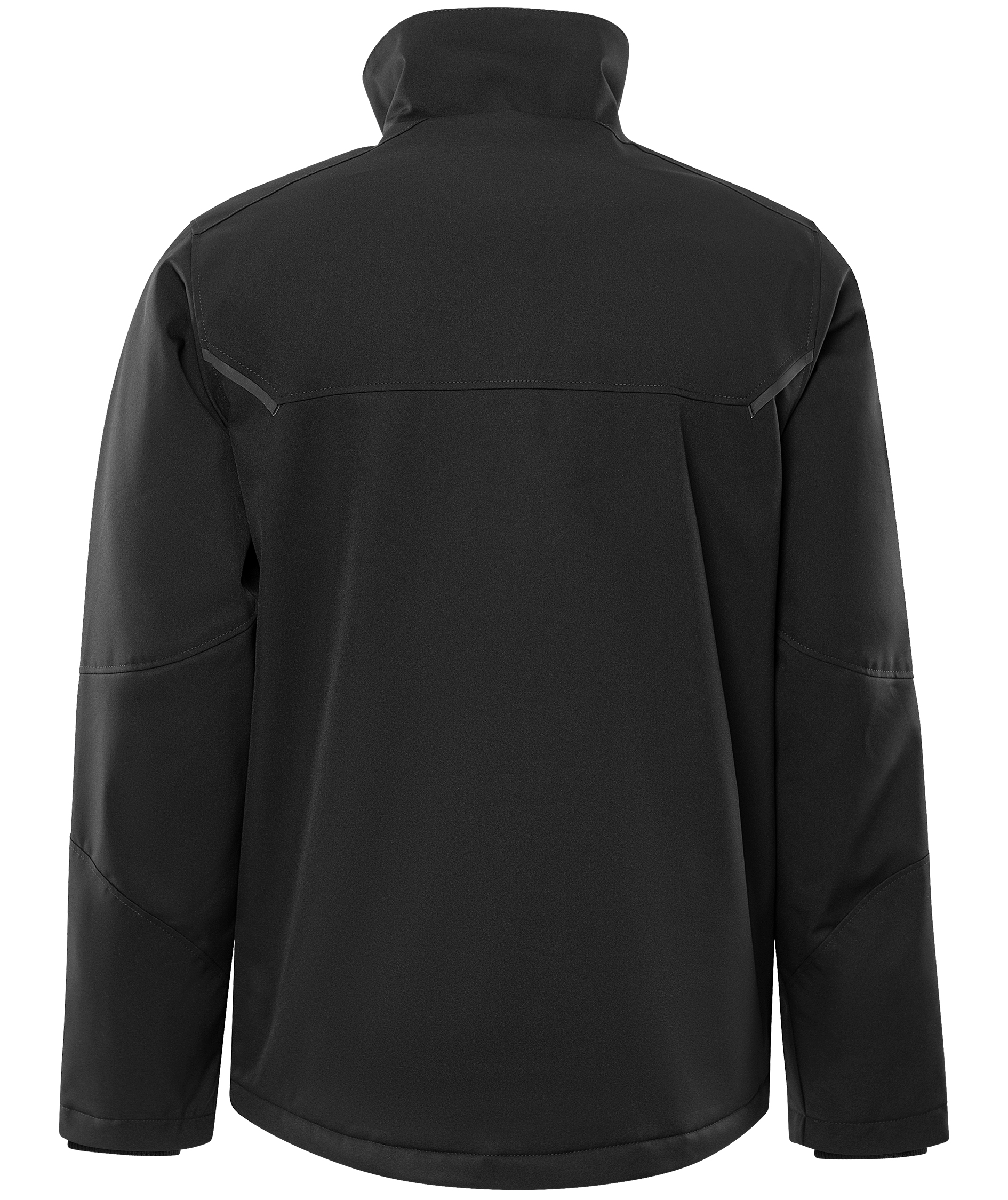 Fristads softshell vinterjacka 4931 GSW full stretch, Svart, large image number 2