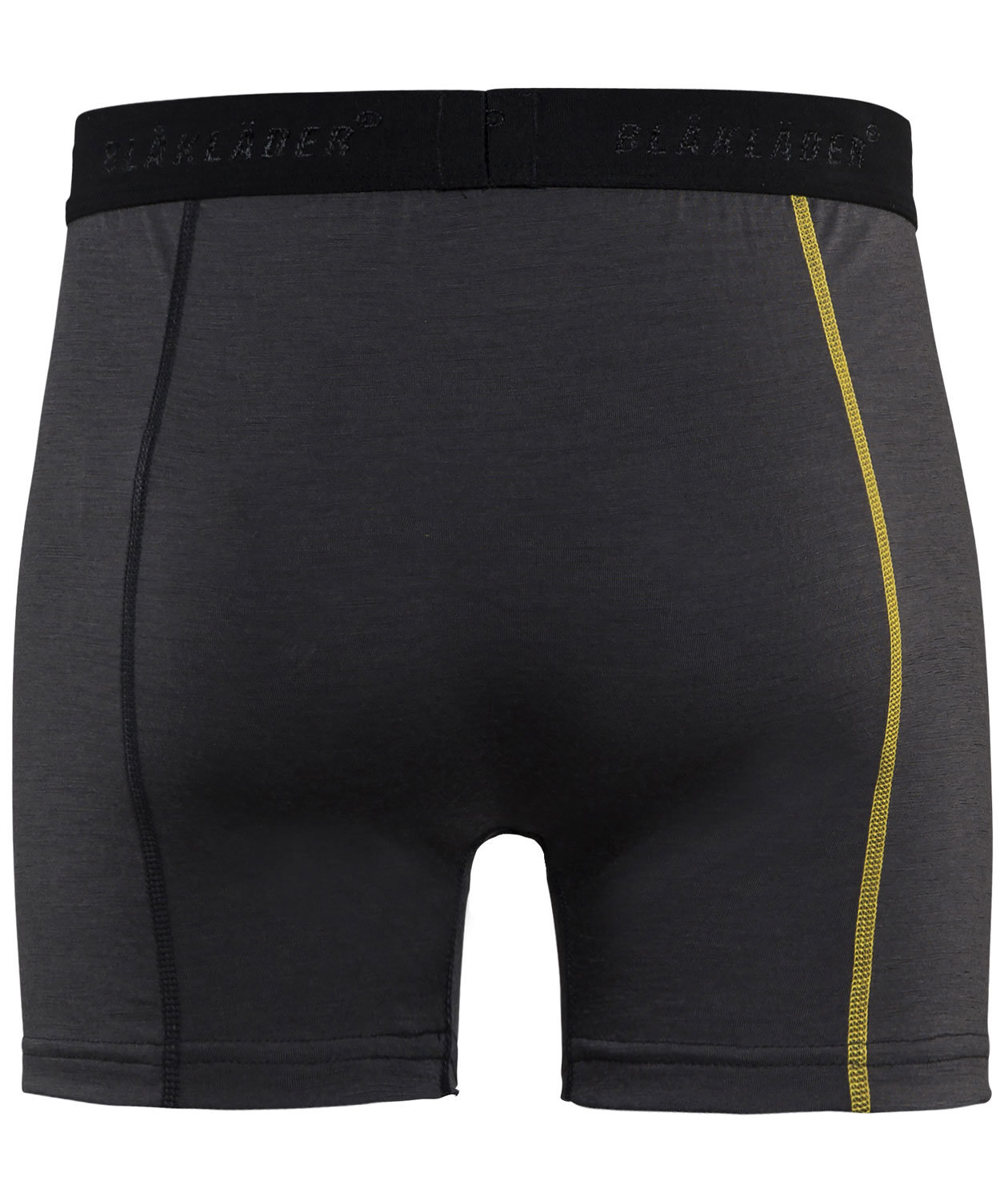 Bl&aring;kl&auml;der boxershorts with merino wool, Anthracite grey/yellow, large image number 2