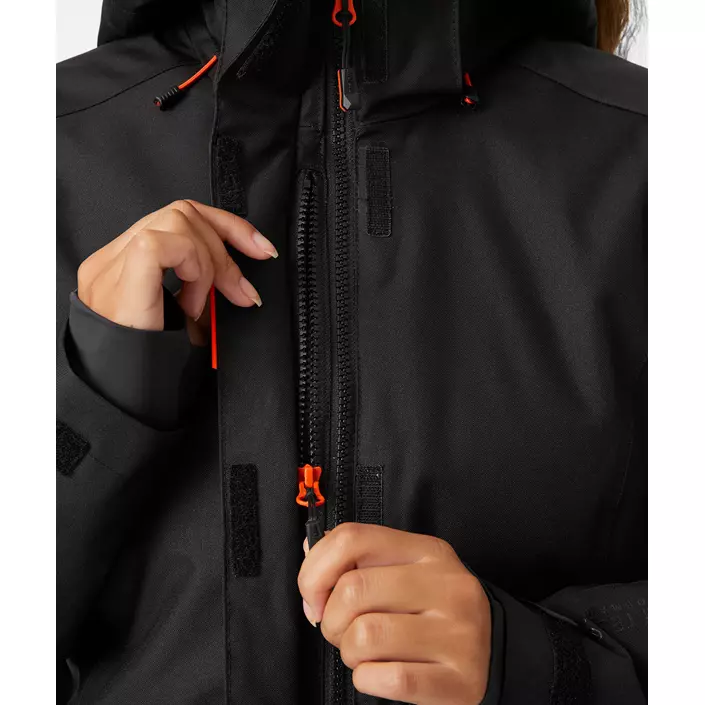 Helly Hansen Luna women's winter jacket, Black, large image number 4