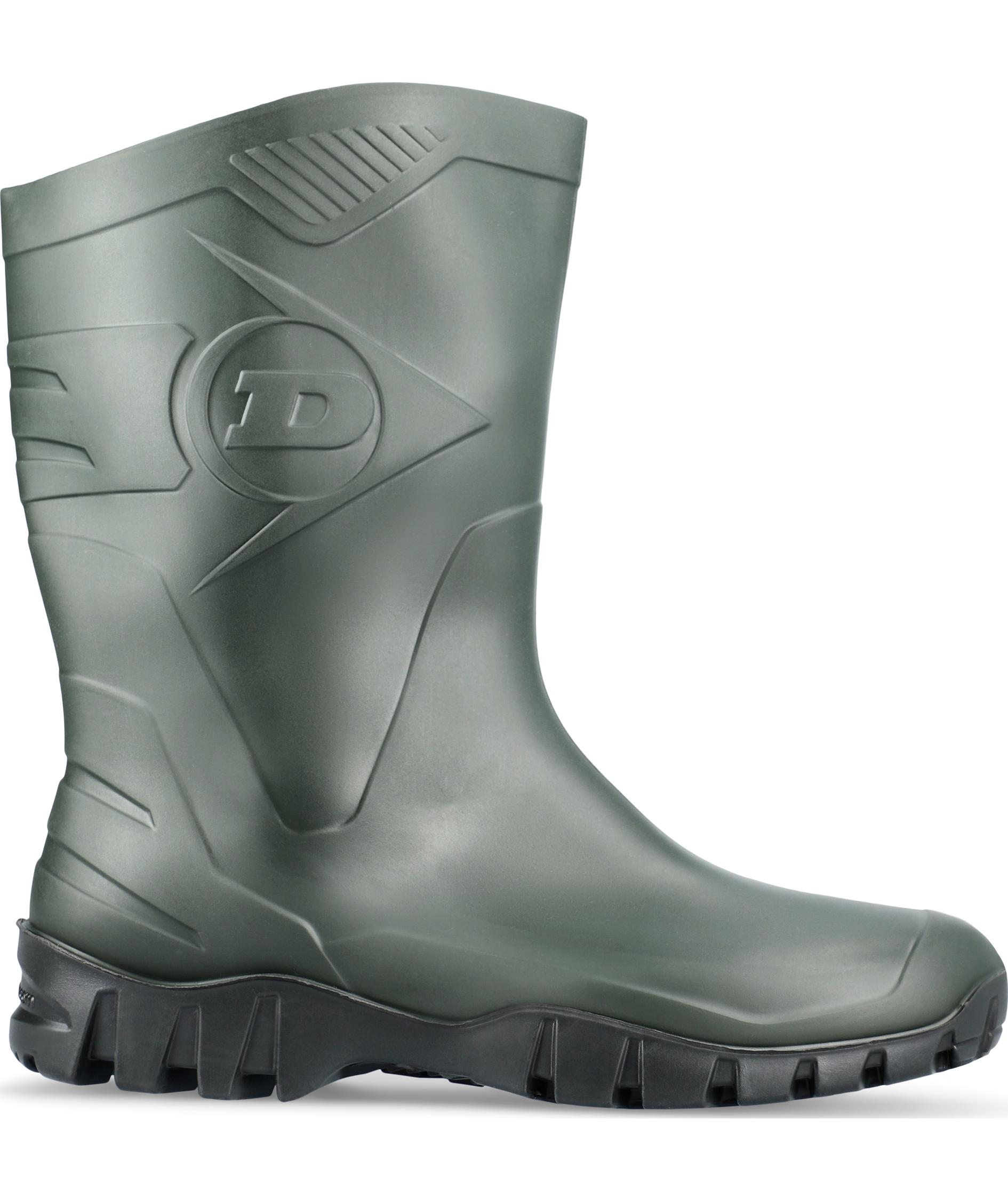 Dunlop Dee rubber boots, Green