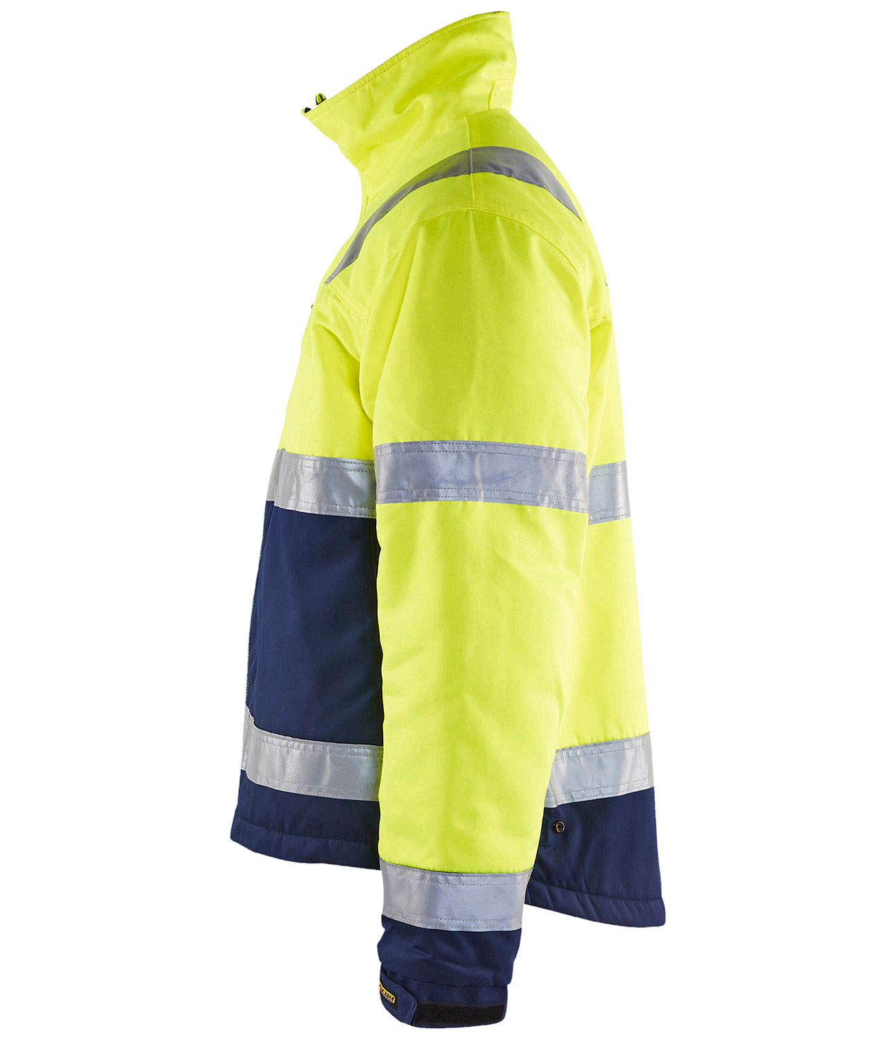 Bl&aring;kl&auml;der winter work jacket, Yellow/Marine, large image number 3