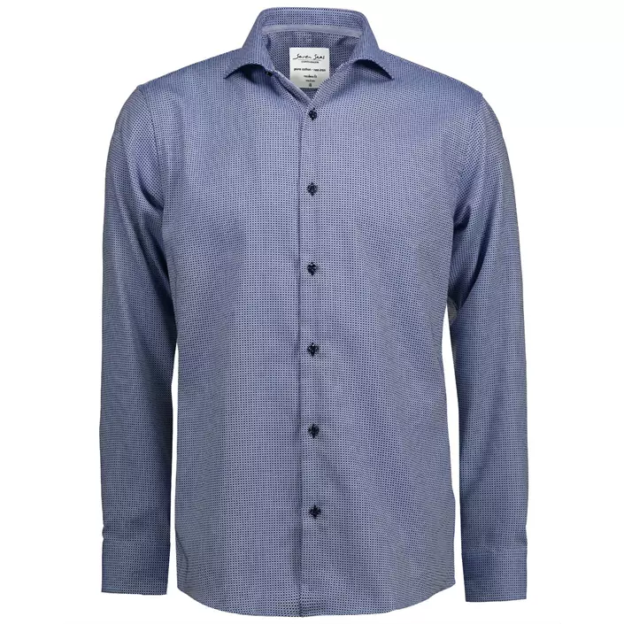 Seven Seas Dobby Alonso modern fit skjorte, Blå, large image number 0