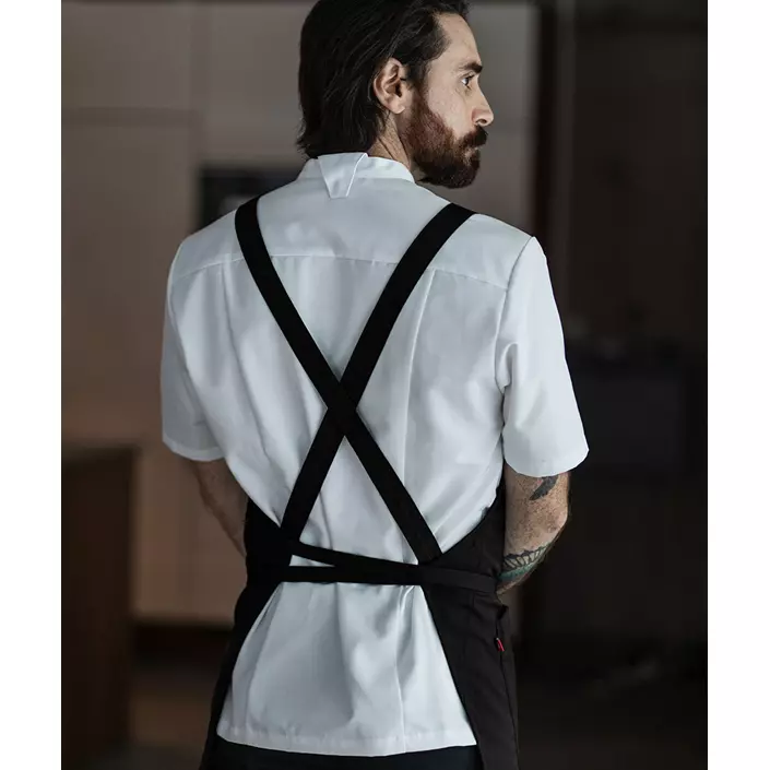 Segers 4577 bröstlappsförkläde, Grey melange, Grey melange, large image number 5