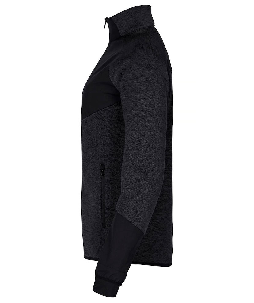 Clique Haines dame fleecejakke, Sort, large image number 2