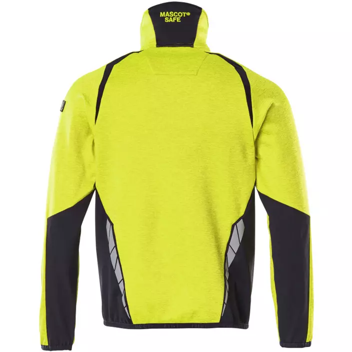 Mascot Accelerate Safe fleece sweater, Hi-vis Yellow/Black, large image number 1