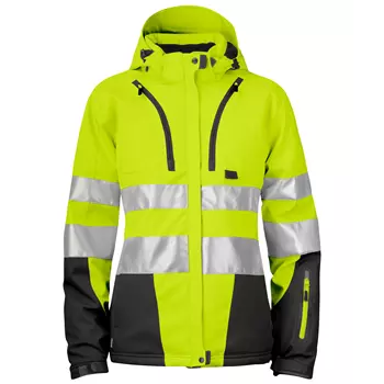 ProJob women's winter jacket 6424, Yellow/Black