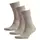 Westborn Basic 3-pack strumpor med ull, Light Brown Melange, Light Brown Melange, swatch