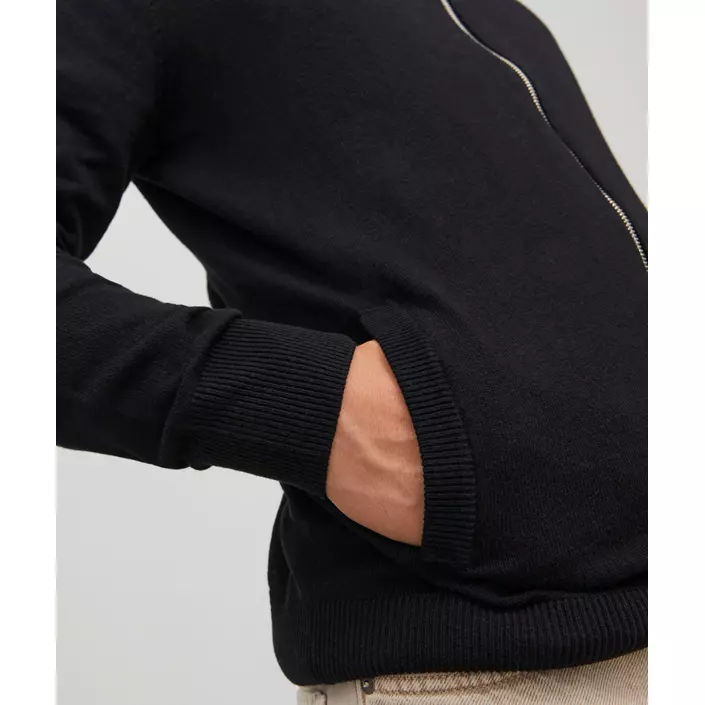 Jack & Jones JJEEMIL stickad cardigan, Svart, large image number 6