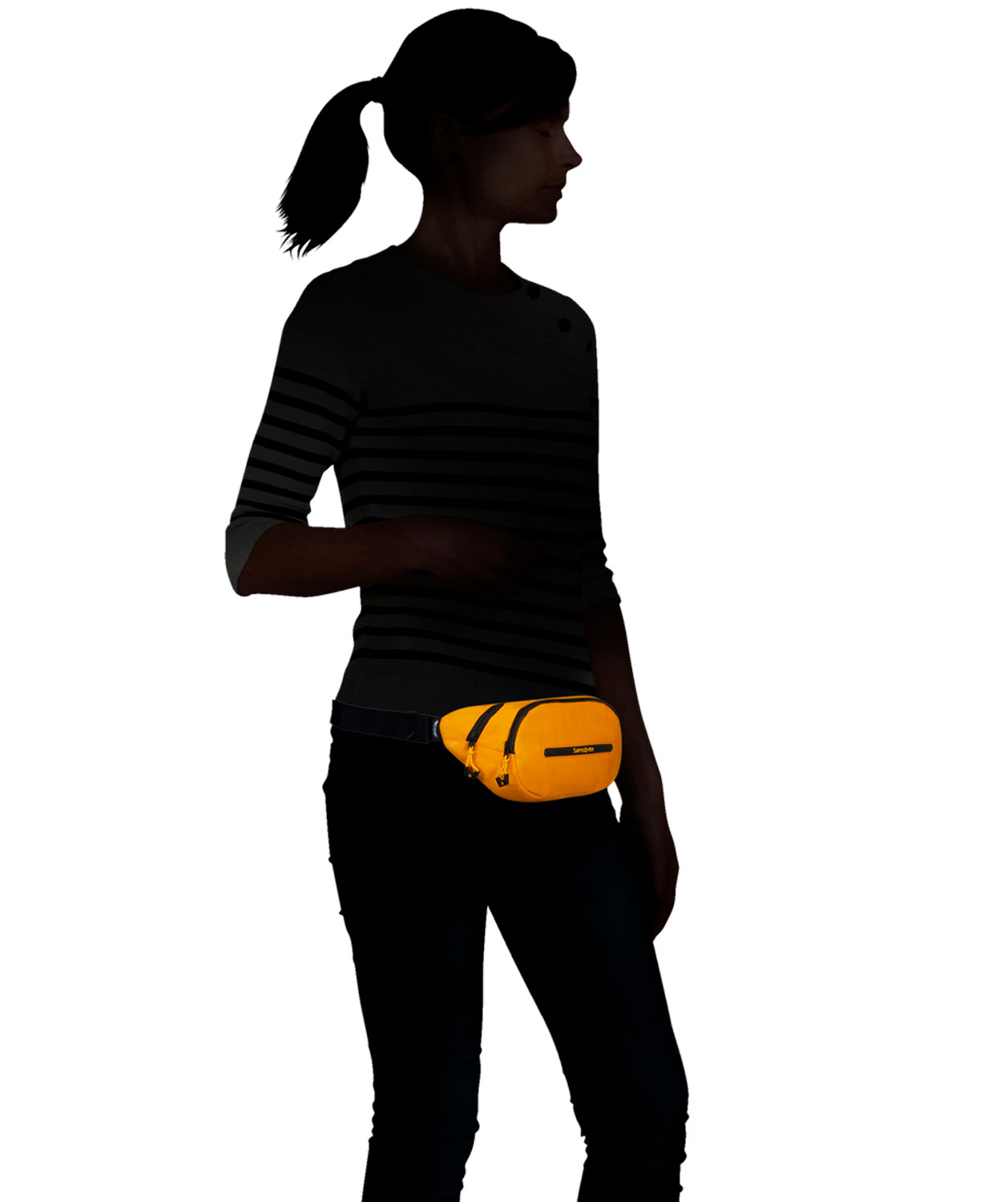 Samsonite Ecodiver b&aelig;ltetaske 3L, Gul, Gul, large image number 3