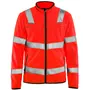 Blåkläder microfleece jacket, Hi-Vis Red