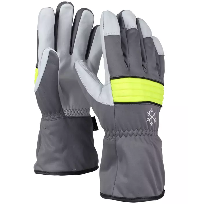 OX-ON Winter Supreme 3601 winter work gloves, Grey/White, large image number 0