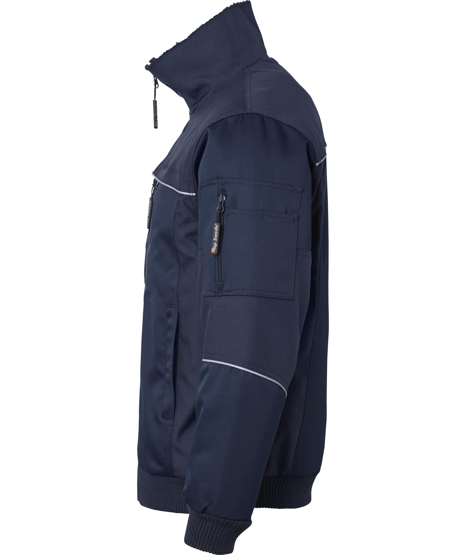 Top Swede pilotjakke 5126, Navy, large image number 3