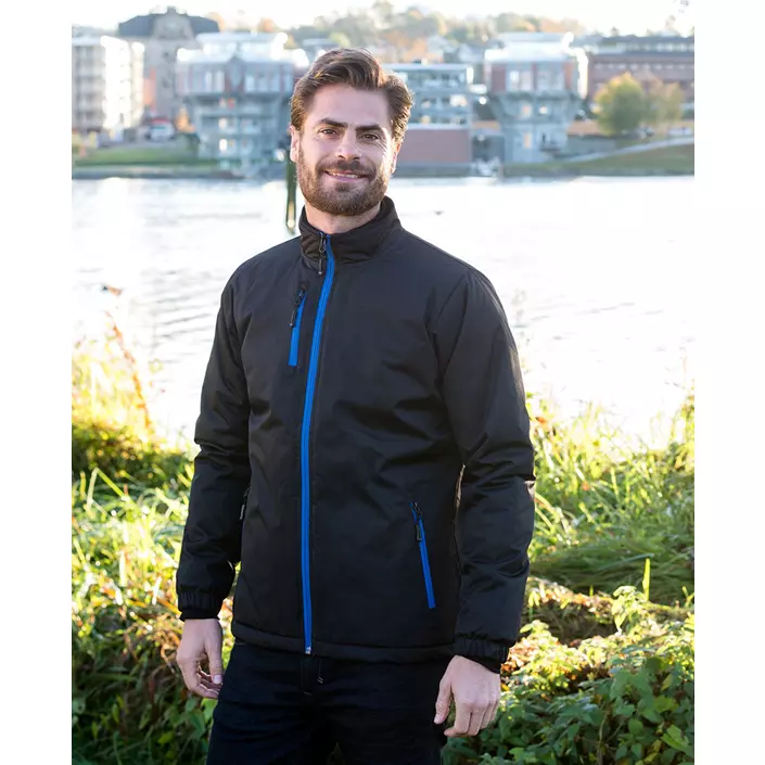 Stormtech Axis thermal jacket, Black/grain blue, large image number 1