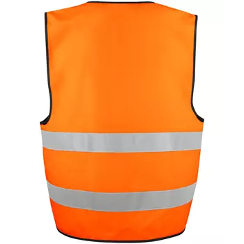 ProJob reflective safety vest 6709, Hi-Vis Orange/Black