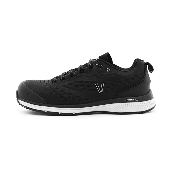 Vismo ER80 safety shoes S1P, Black, large image number 4