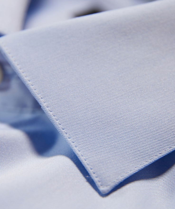 Lindbergh Fine Twill Modern fit shirt, Light Blue, large image number 4