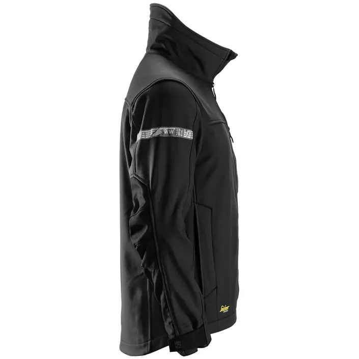 Snickers AllroundWork softshell jacket 1200, Black, large image number 3